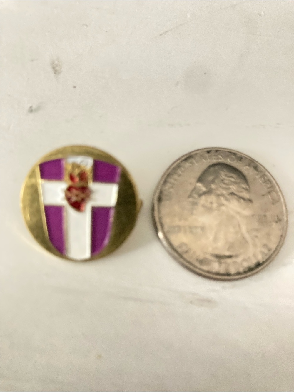 Vintage Navy Church pin